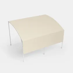 Telo di ricambio ecrù per pergola Tharros 4x4 m