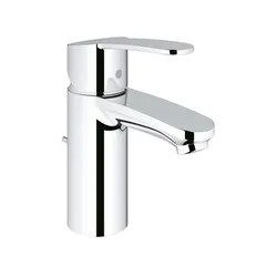Miscelatore lavabo monocomando in ottone cromato - Eurostyle di Grohe
