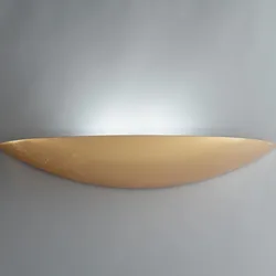 Applique 39x6h cm in gesso foglia oro