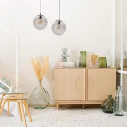 Set 3 rami decorativi di pampa 110h cm naturale
