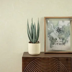 Pianta artificiale di aloe vera 39h cm con vaso