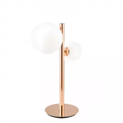 LAMPADA DA TAVOLO TOUCH LED ORO ROSA su Popolo Hotellerie