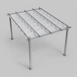 Telo di ricambio bianco per gazebo Norris 3x4 m