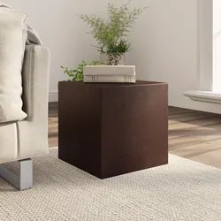 Cubo multiuso da interno 35 h cm in polietilene bronzo - Kubbot