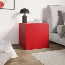 Cubo multiuso da interno 45 h cm in polietilene rosso fragola - Kubbot