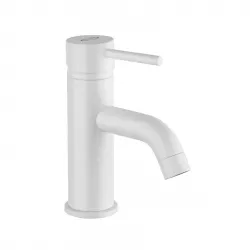 Miscelatore per lavabo ottone bianco opaco Gun di Jacuzzi - Rubinetteria