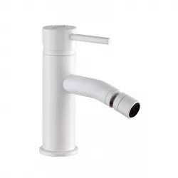 Miscelatore per bidet ottone bianco opaco matt Gun di Jacuzzi - Rubinetteria