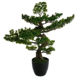 Pianta artificiale di bonsai 80h cm in vaso nero