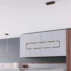 Lampada da soffitto a luce naturale 100x120 cm in alluminio marrone goffrato