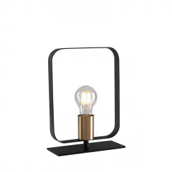 KUPPI, una lampada da parete, metallo nero, WOUD KUPPI - Acciaio, Giallo  senape - 16,5 cm x 24 cm (H x Ø)