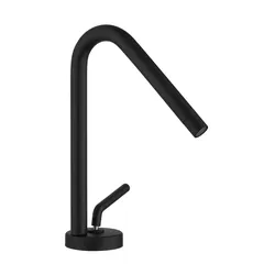 Miscelatore lavabo per piletta click clack nero opaco Lumos di Jacuzzi - Rubinetteria
