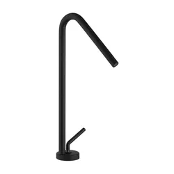 Miscelatore lavabo alto per piletta click clack nero opaco Lumos di Jacuzzi - Rubinetteria