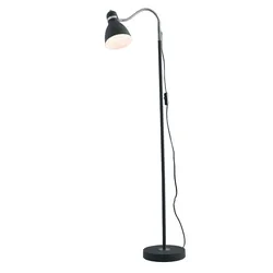 PERENZ Lampada LED A Piantana | Metallo Nero Altezza 180 Cm | Diffusore Orientabile 18W 1400 Lm 3000K
