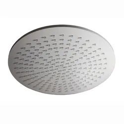 Soffione tondo ispezionabile Ø 30 cm in metallo bianco opaco - Master King di Paffoni
