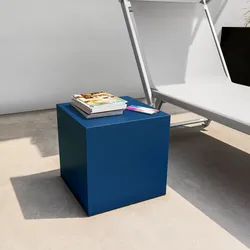 Cubo multiuso per esterni 35 h cm in polietilene blu - Kubbot