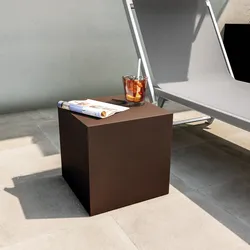 Cubo multiuso per esterni 35 h cm in polietilene bronzo - Kubbot
