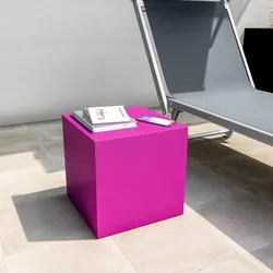 Cubo multiuso per esterni 35 h cm in polietilene viola - Kubbot