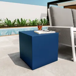 Cubo multiuso per esterni 45 h cm in polietilene blu - Kubbot