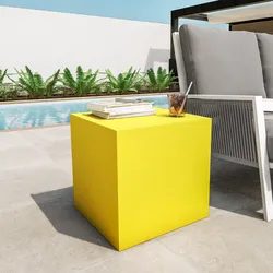 Cubo multiuso per esterni 45 h cm in polietilene giallo - Kubbot