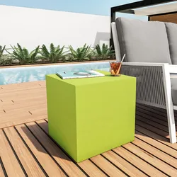 Cubo multiuso per esterni 45 h cm in polietilene verde kiwi - Kubbot