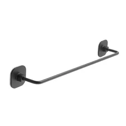 Portasalviette 45,5 cm acciaio inox nero opaco - Teide di Gedy