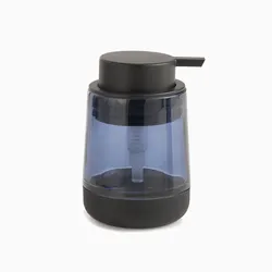 Dosasapone in vetro e silicone blu - Nicole di Gedy