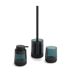 Set 3 accessori vetro e silicone verde - Nicole di Gedy