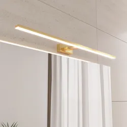 Lampada applique 75 cm in alluminio oro - Volar