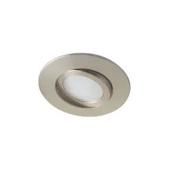 Incasso orientabile 9x2,5 in policarbonato nikel