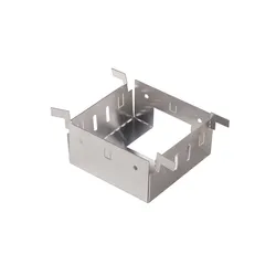 Cassa di derivazione per faretto segnapasso 10,9x15,5 cm in alluminio