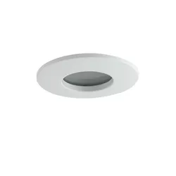 Faretto ad incasso Ø 8,2 cm in acciaio bianco