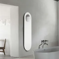 Termoarredo 1595X490 bianco e specchio - Vulcano di Lazzarini
