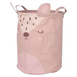 Cesto portaoggetti 50h cm con stampa cerbiatto rosa - Kids