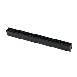 Lampada led luce naturale 30,2 cm in alluminio pressofuso nero opaco - Power