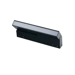 Lampada led 110° luce calda 25,1x8,7 cm in alluminio pressofuso nero opaco - Power