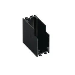 Connettore angolare verticale 5,5x5,5 cm per binario a plafoniera o a sospensione - Power Light