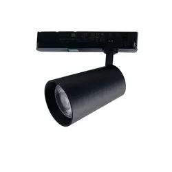 Faro binario luce calda 13x22,4 cm in alluminio pressofuso nero - Radius