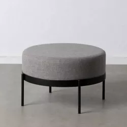 POUF SFUSO TONDO GRIGIO DM28 545203