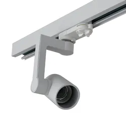 Faro binario 5,4x14 cm in metallo bianco satinato - Radius