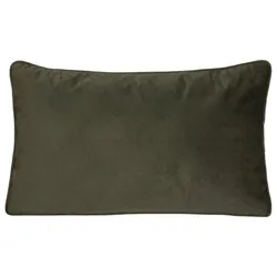 Cuscino 30x50 cm sfoderabile in tessuto verde - Wynter