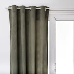 Tenda oscurante 140x260h cm in tessuto verde