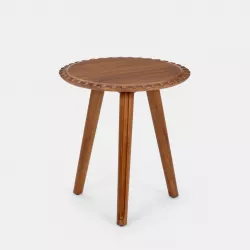 Tavolino da giardino Ø 40 cm in teak - Kona