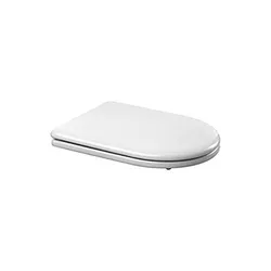 Sedile copriwc in legno bianco compatibile con la serie Diana di Azzurra