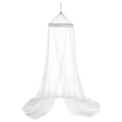 Tenda baldacchino 250h cm in tessuto bianco trasparente - Kids