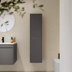 Colonna bagno sospesa 140h cm bianco opaco