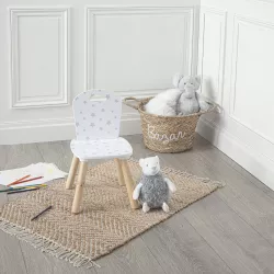 Mobile contenitore volpe per bambini 53x54h cm in legno - Leery