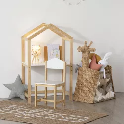 Casetta per bambini 116x125h cm in legno - Homie