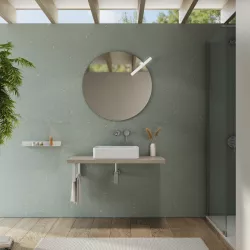 MOBILE BAGNO SOSPESO 90 CM COLOR VERDE SALVIA |AZZURRA BAGNI