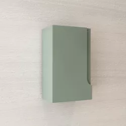 Semicolonna bagno sospesa 30x20x50h cm verde street opaco - Agave