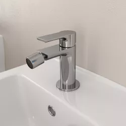 Miscelatore bidet senza scarico cromato - Coral